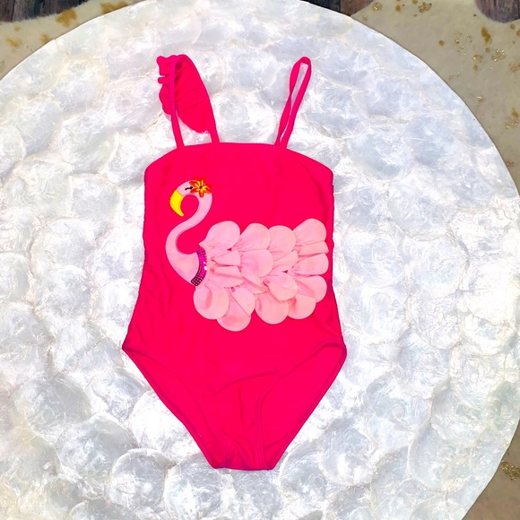Other - One piece flamingo swimsuit